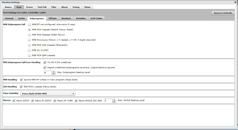 Subprogram Styles